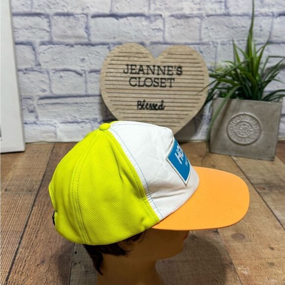 Hoka One One Time to Fly color block Hat -Strap Back Adjustable/Running Athletic - Picture 2 of 7